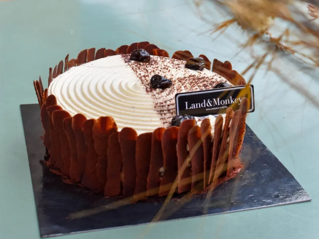 DSC 1252 1 scaled 1 – Notre première pâtisserie du mois : une forêt noire 100% végétale – Land&Monkeys