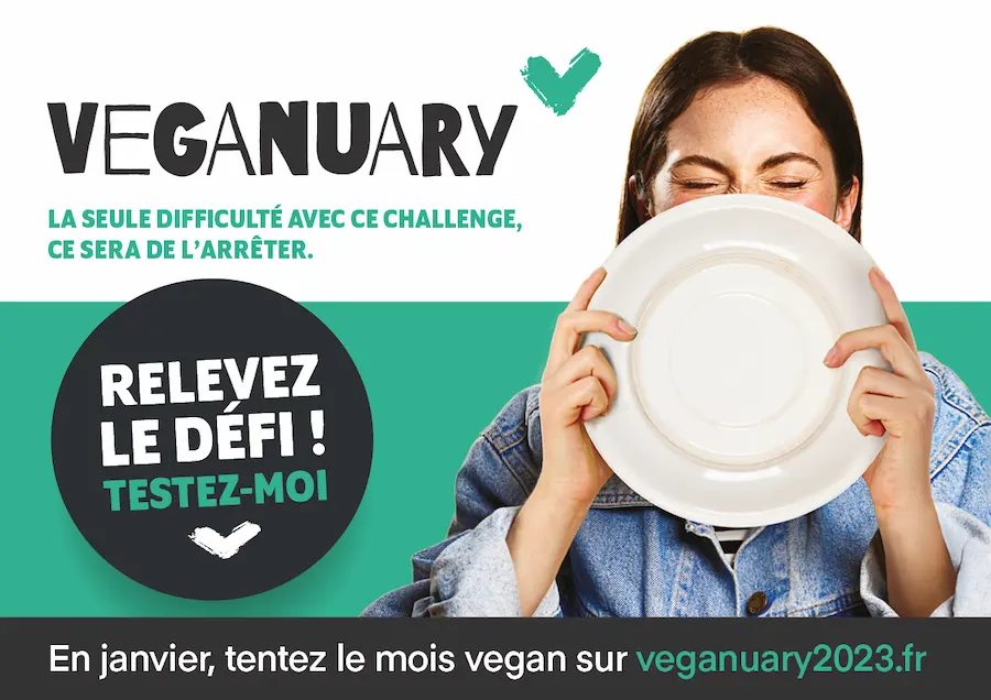 VEGANUARY2023 affiche A3 1 – En janvier, prêt.e à te lancer dans le veganuary ? – Land&Monkeys