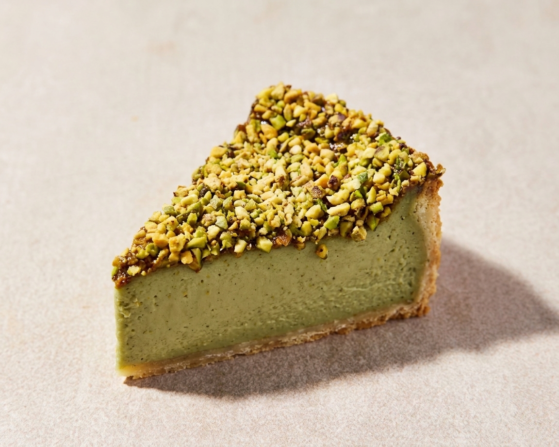 Flan pistache