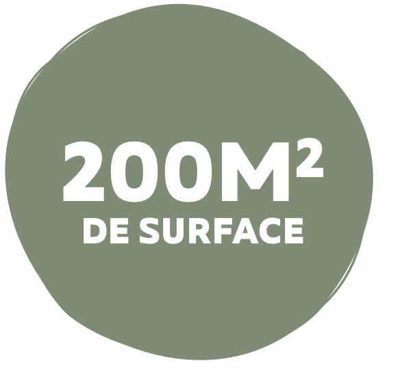 200M2 de surface 200M2 de surface