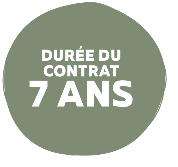 durée du contrat de 9 ans