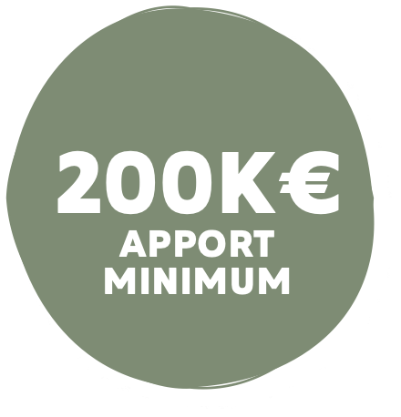 100k€ APPORT MINIMUM